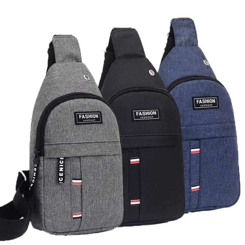 2023 New Chest Bag New Men Simple Nylon Fashion Waterproof One Shoulde Ruffneck Patriots Co